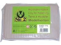 Argile 1.5kg White SIO 2044