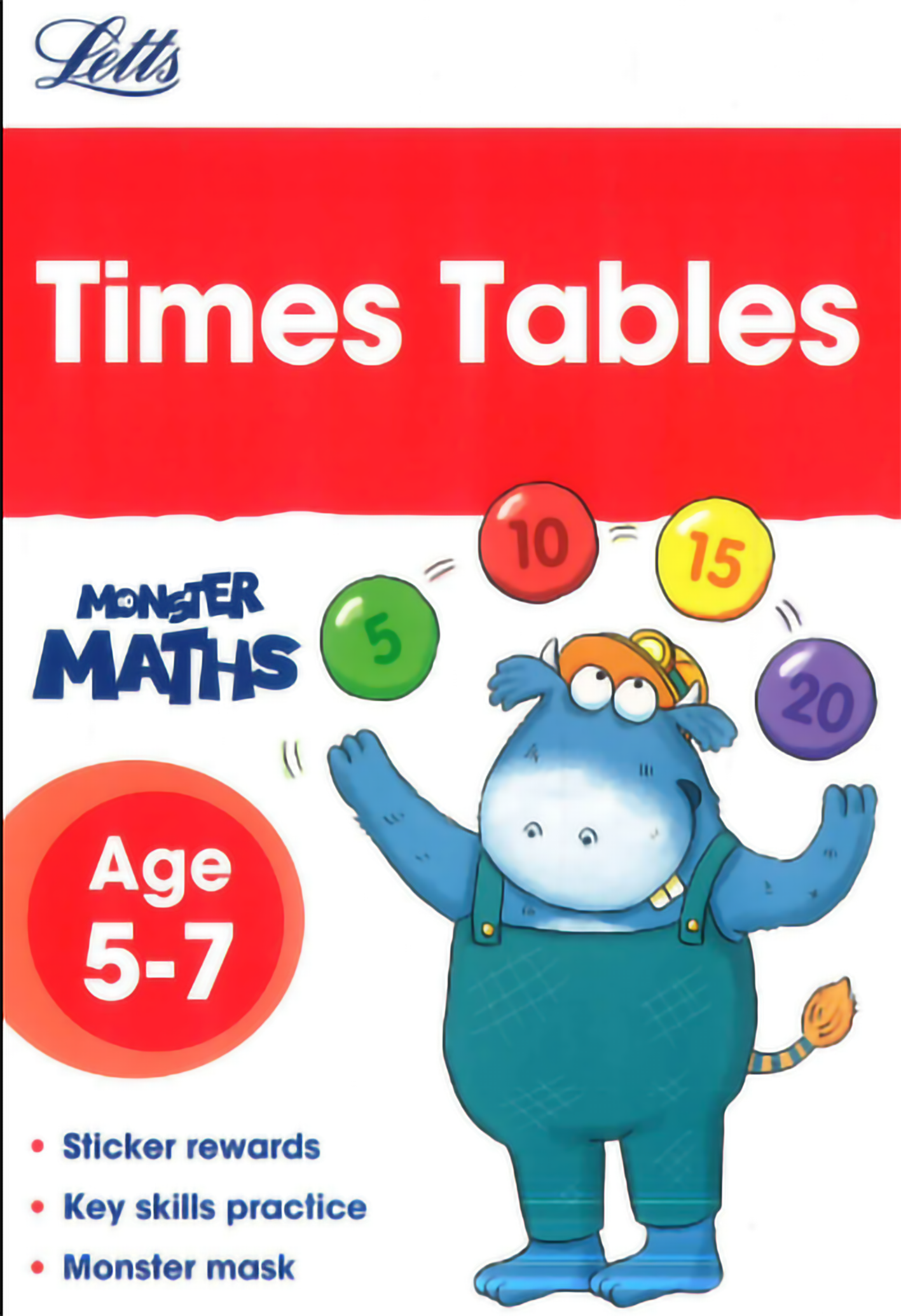 Letts - Monster Maths - Times Tables