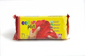 ColorPlus Air Dry Clay 500g Red SIO 2182