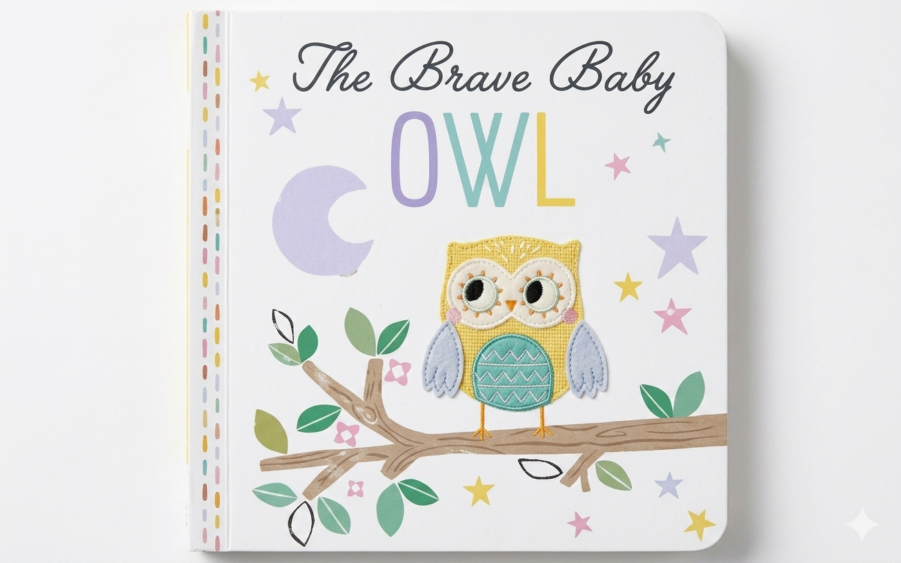The Brave Baby Owl - Board Book