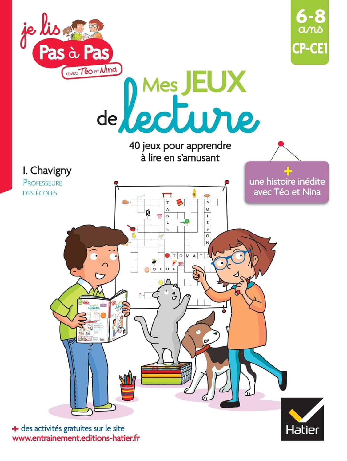 Mes Jeux De Lecture - Téo Et Nina - CP-CE1