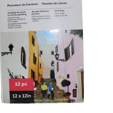 Canvas Panel 45.7x45.7cm Mont Marte