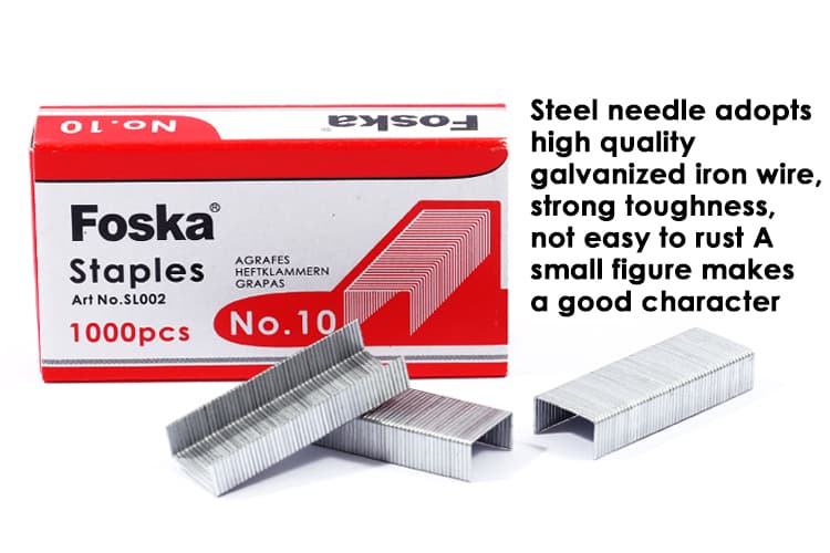 Staples No.10 SL002 1000PCS FOSKA