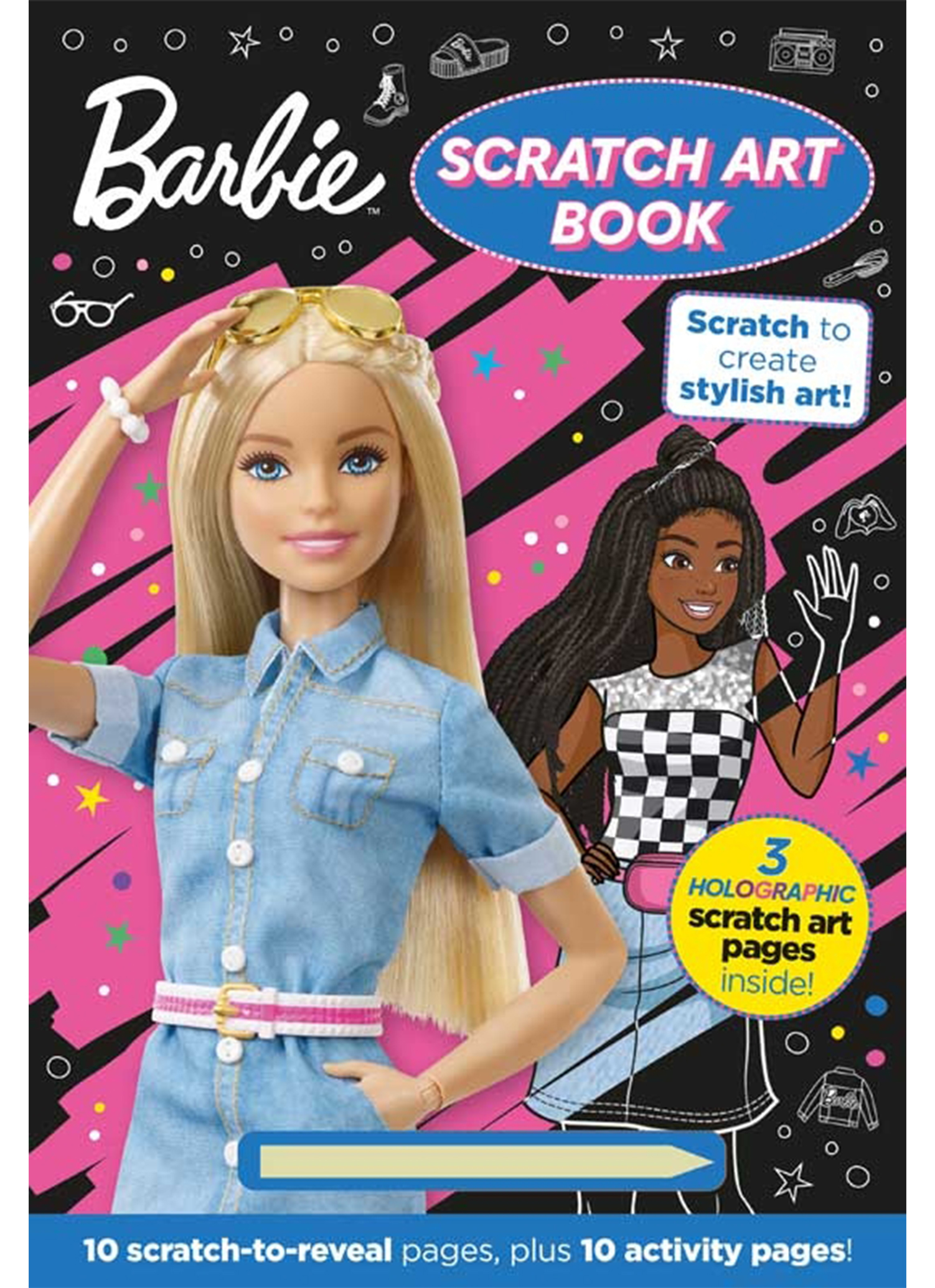 Barbie Scratch Art Book