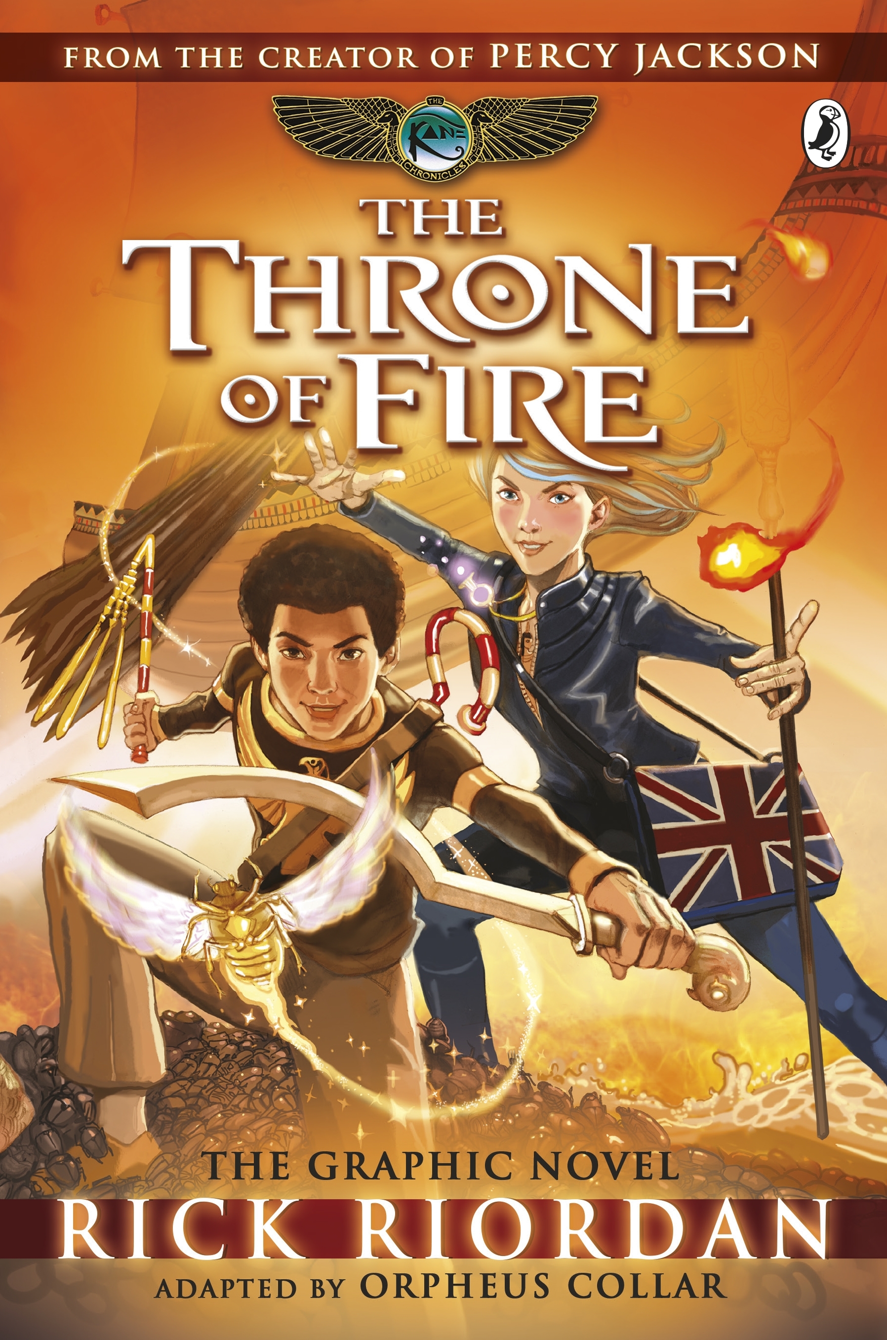 The Throne Of Fire #2 - The Kane Chronicles - Graphic Novel