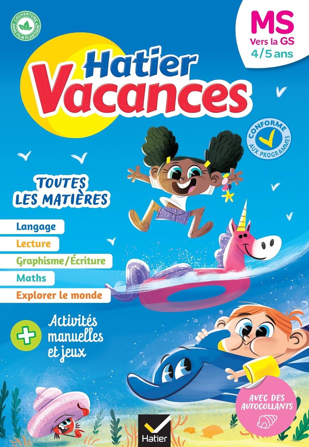Hatier Vacances 2025 - MS-GS