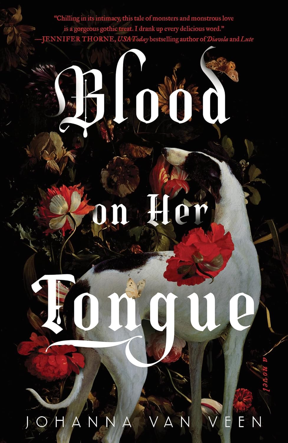 Blood On Her Tongue - Johanna Van Veen