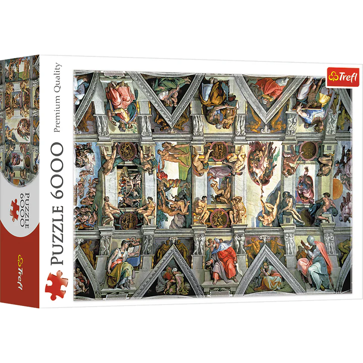Puzzles -  6000  - Sistine Chapel ceiling   Bridgeman
