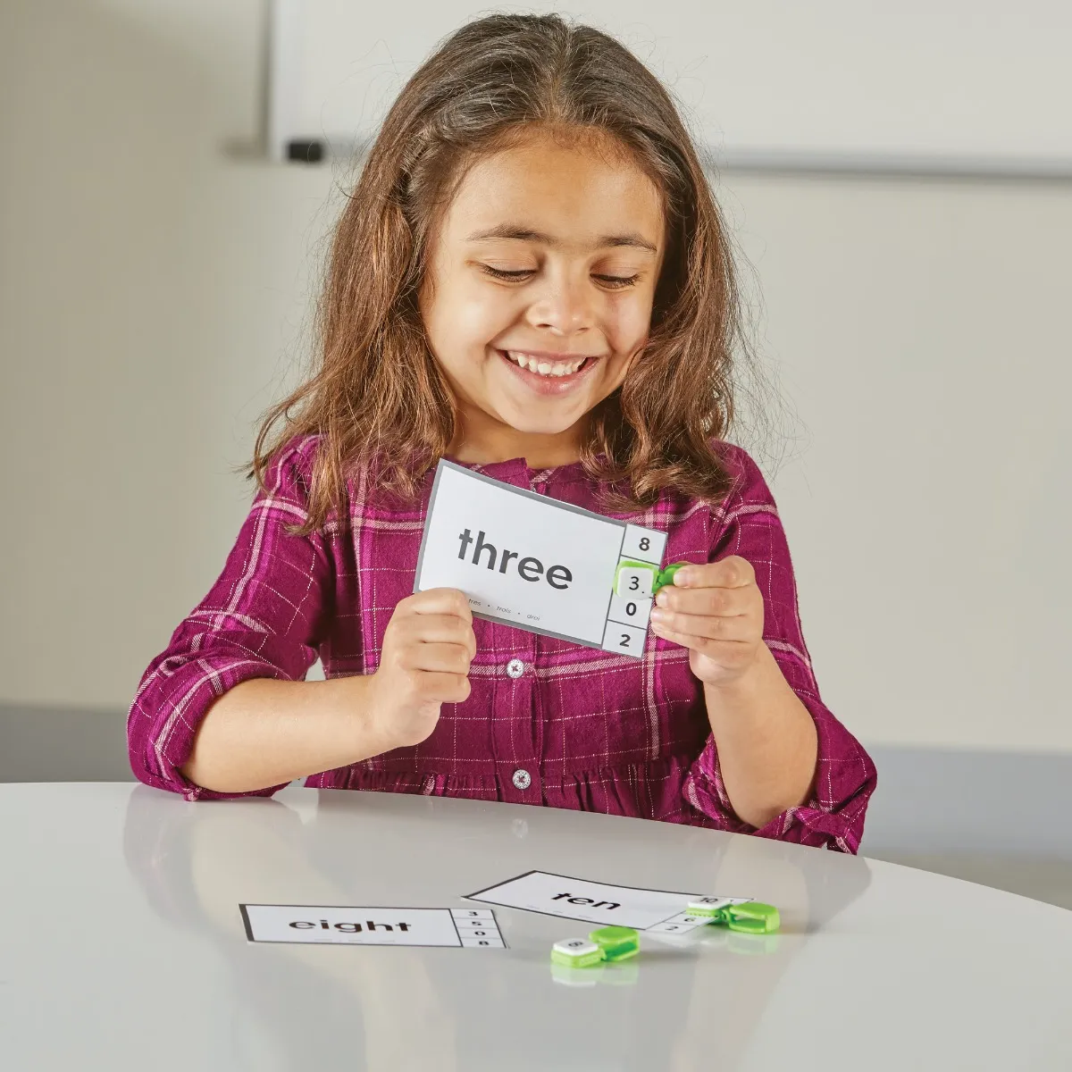 Learn My Numbers Fine Motor Clips LEARNING RESOURCES 95381