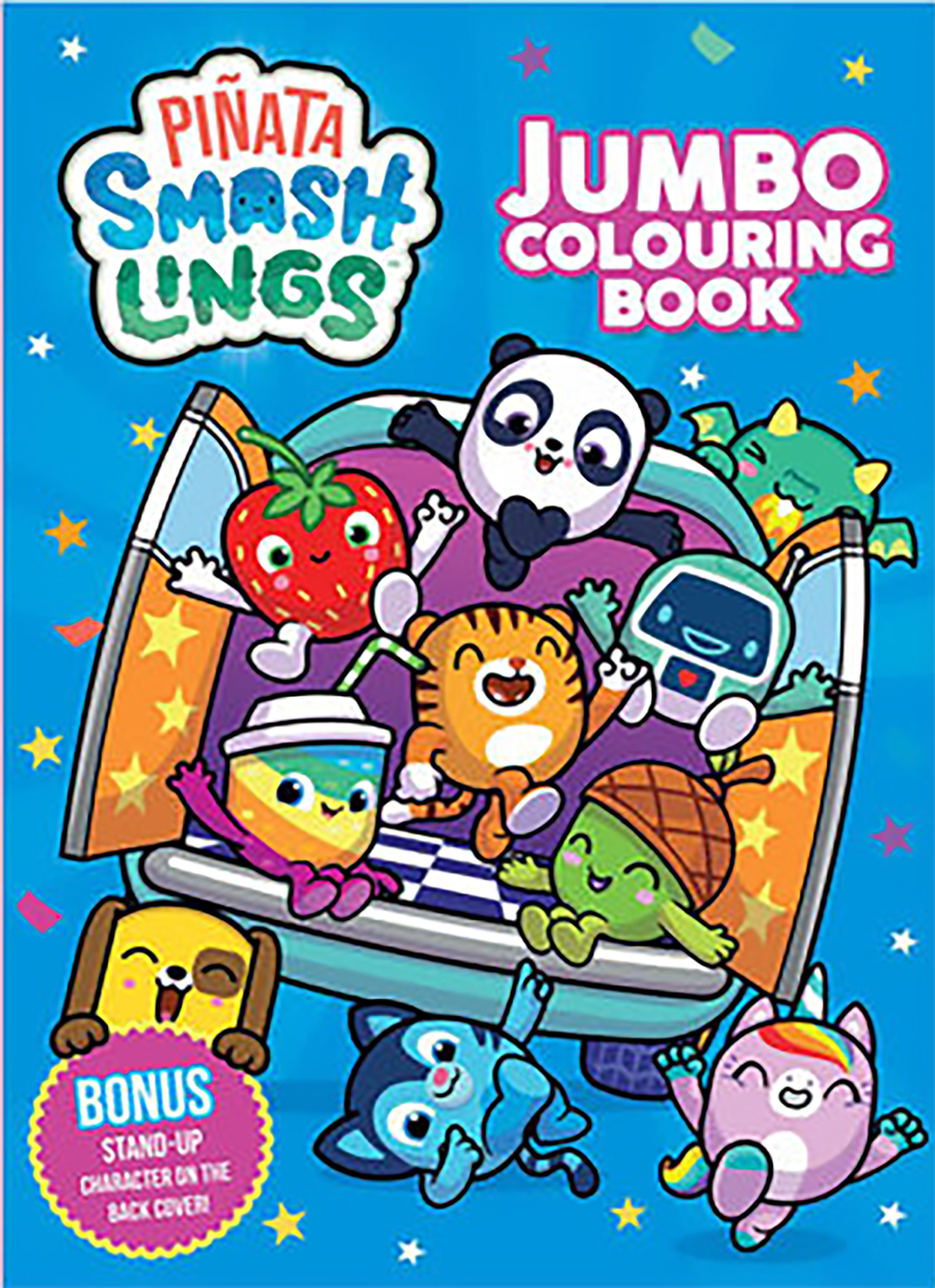 PINATA  SMASHLINGS JUMBO COLOURING BOOK