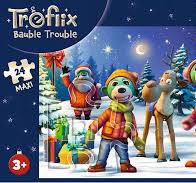 Puzzle 24 Maxi XMAS Trefliks Are Building A Snowman KAZSTUDIO Trefl 14375