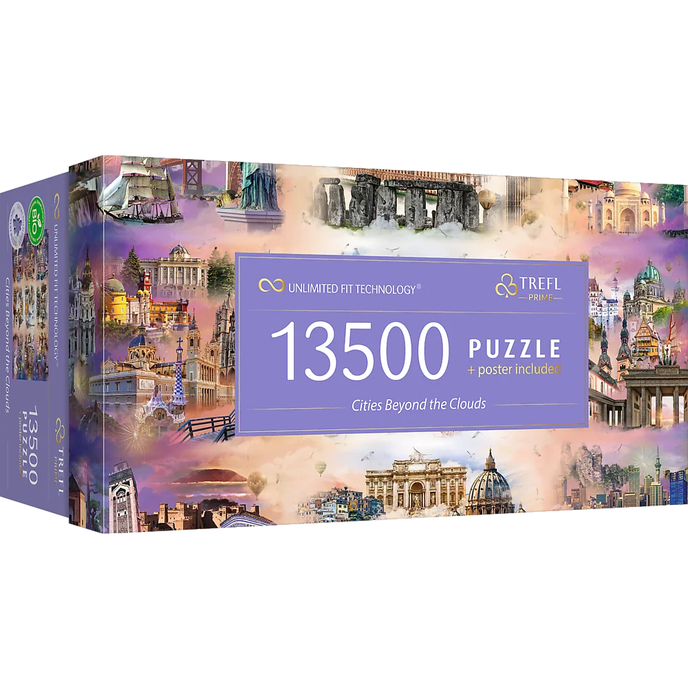 Puzzles 13500 UFT Cities Beyond the CloudsTrefl 81030