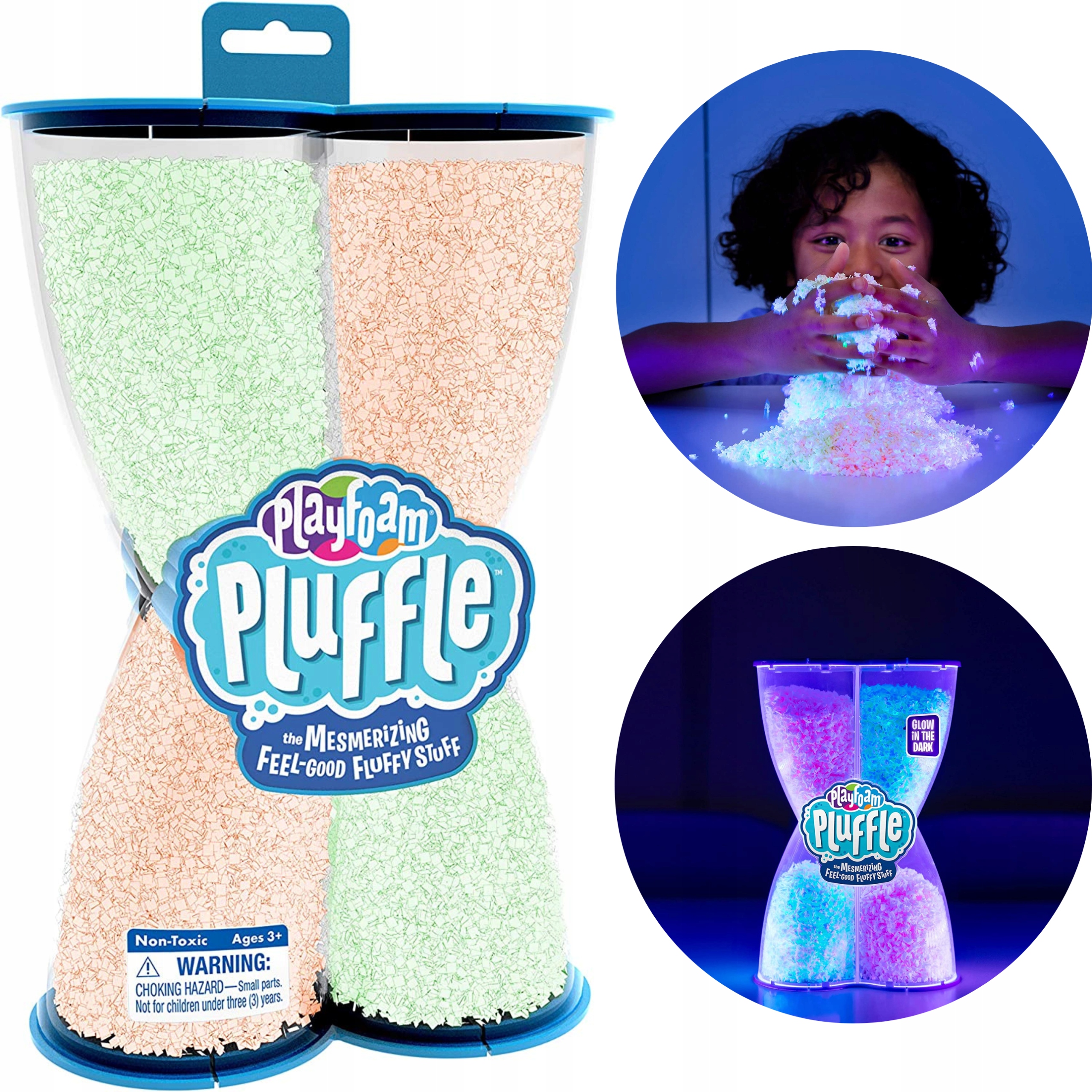Playfoam Pluffle Twist Glow In The Dark LEARNING RESOURCES 1943