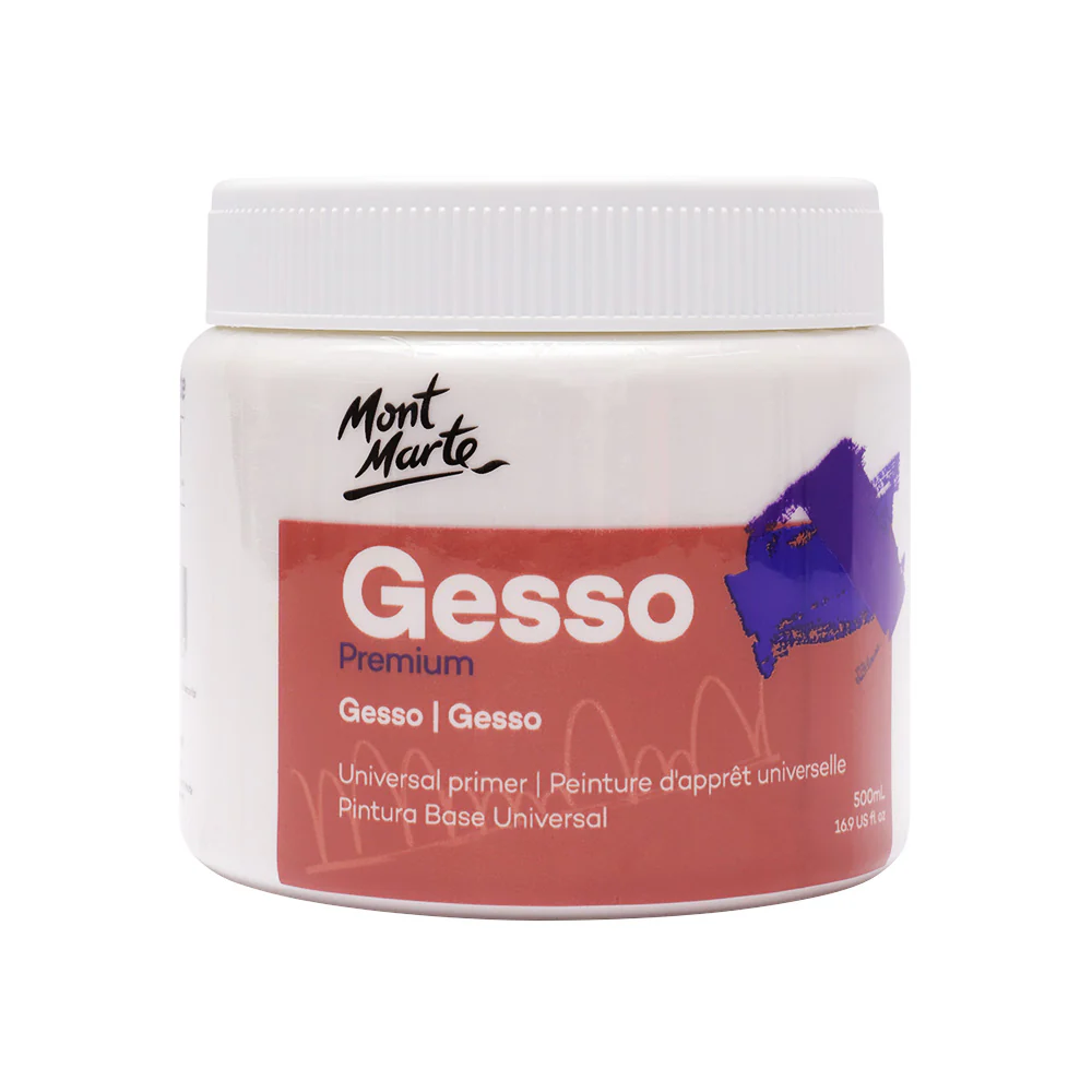 Gesso Tub 500ml Mont Marte