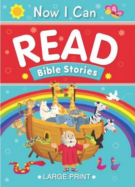 Now I Can Read Bible Stories (Large Print)