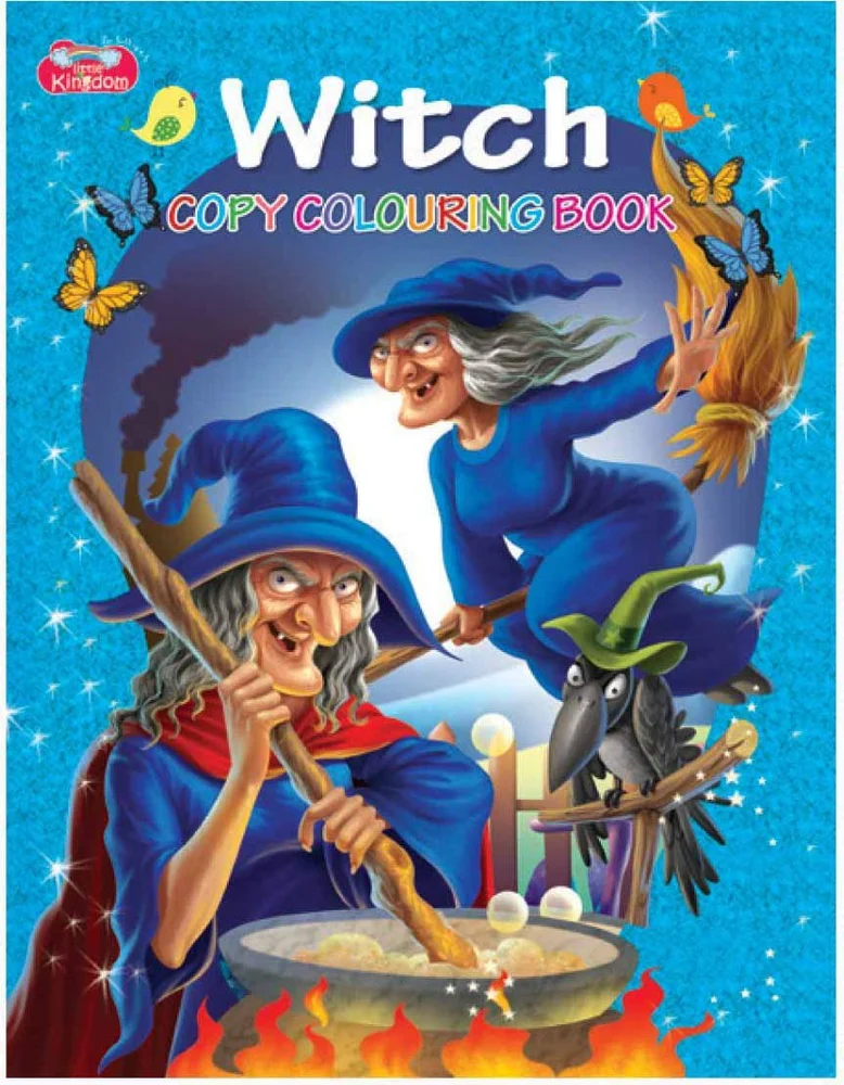 Witch - Colouring Book