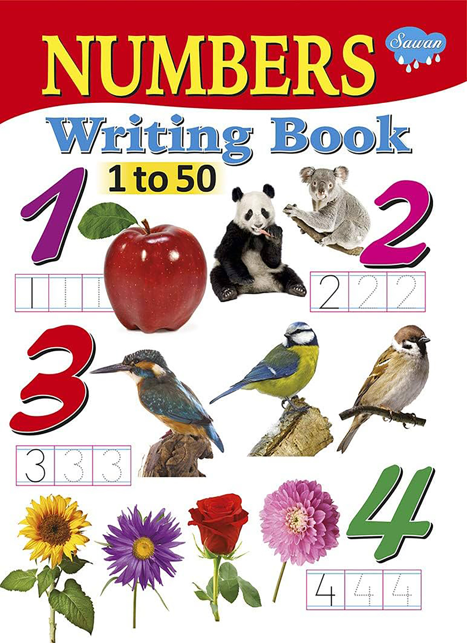 Numbers Writing Book 1 - 50