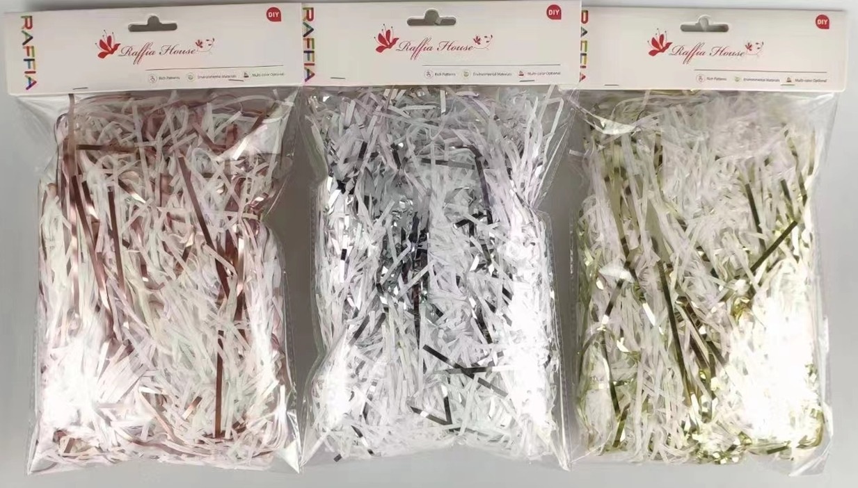 Raphia Shredded Glitter 30 grms