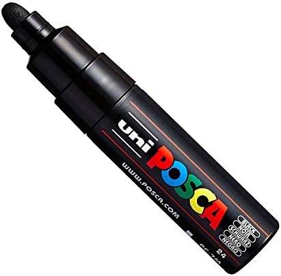 Marker Large Tip 4.5-5.5mm Black POSCA Uni