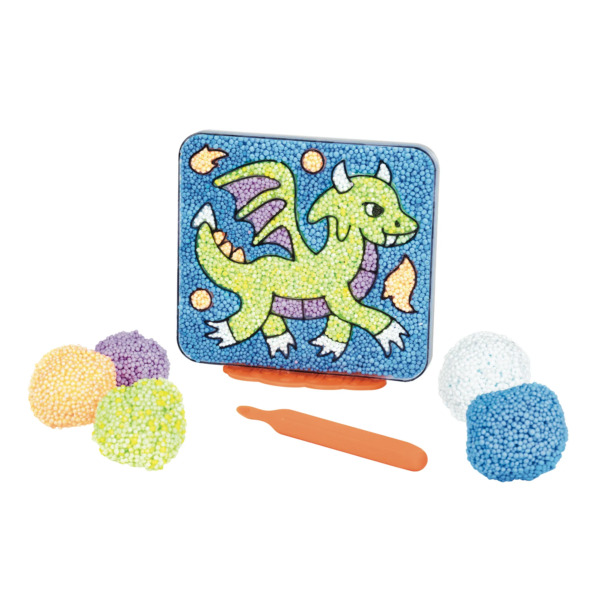 Colour By Playfoam - Dragon LEARNING RESOURCES 2040