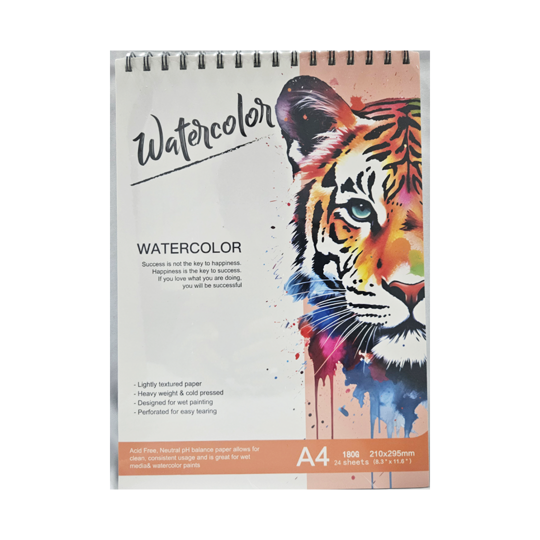 Watercolor Pad Picasso 180 G 24 Sh PADPW10-A4