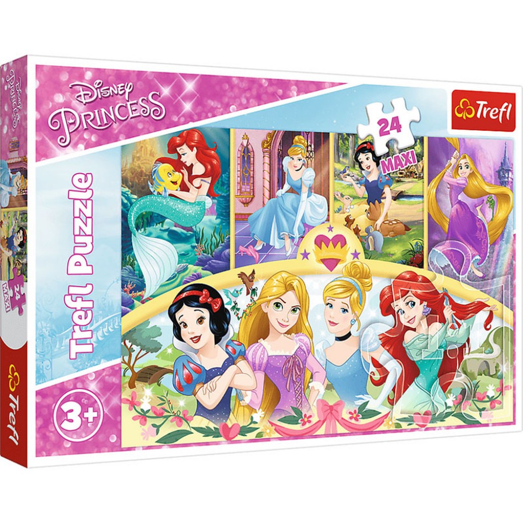 Puzzles -  24 Maxi  - The magic of memories   Disney Princess