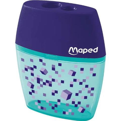 Pencil Sharpener Shaker 2 Holes Pixel Party Display MAPED 035023