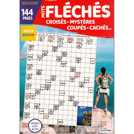 Mots Fléchés - Croisés - Mystères - Coupés - Cachés (Sac À Dos)