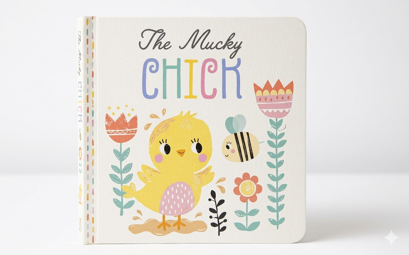 The Mucky Chick - Board Book