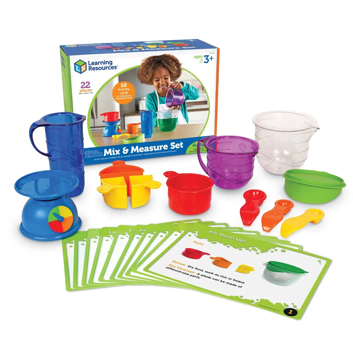 Mix & Measure Primary Measurement Set LEARNING RESOURCES LER2783