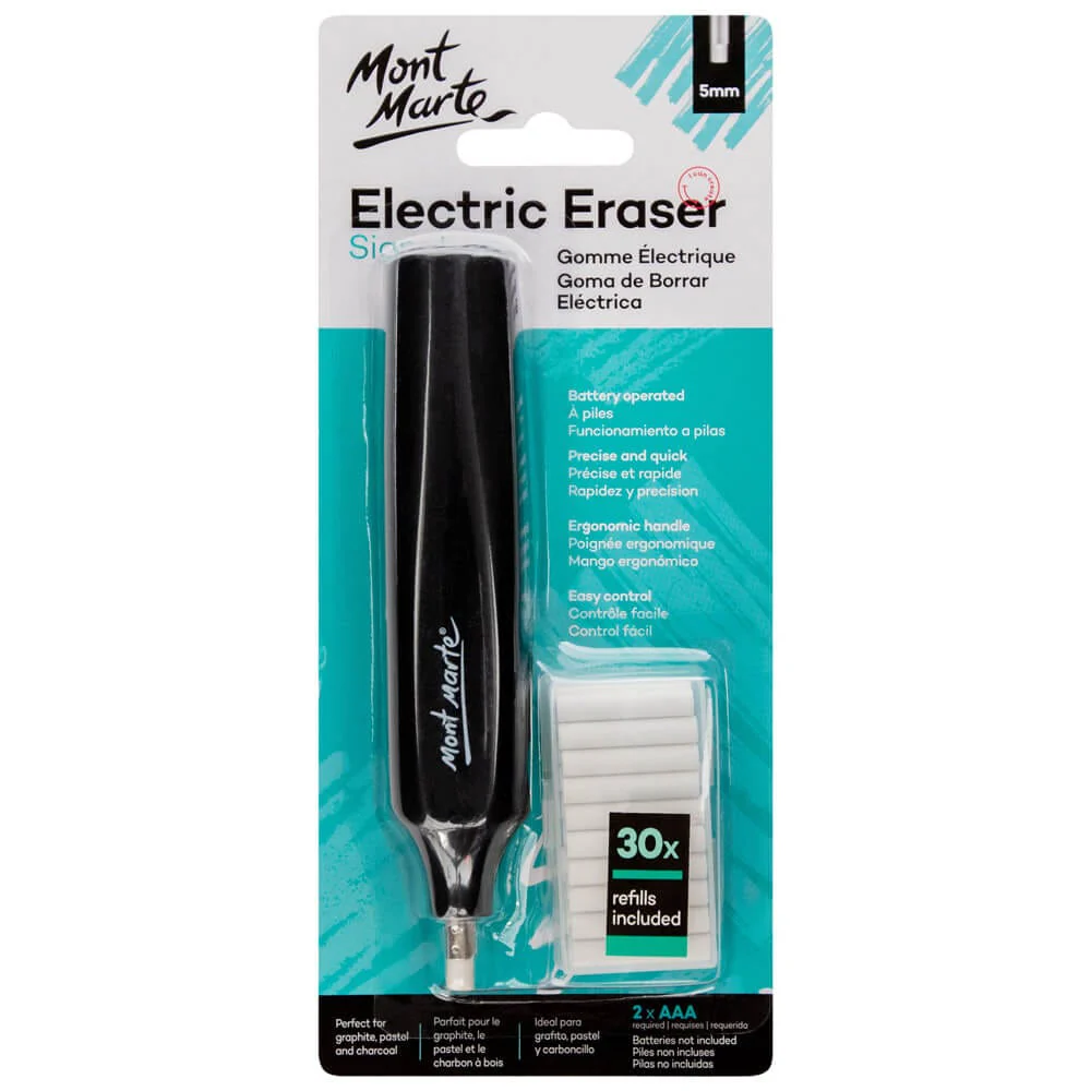 Eraser Electric Set Of 30 Mont Marte