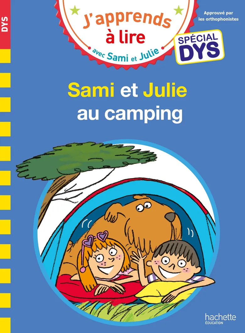 Sami Et Julie Au Camping - Spécial Dyslexie