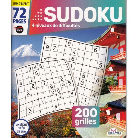 Sudoku - Jeux D'Esprit - Temple Chinois