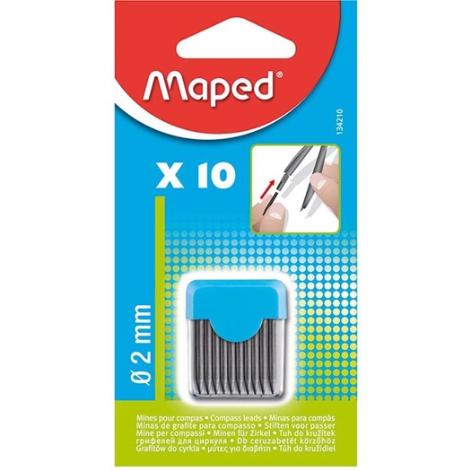 MAPED LEADS PACK 2MMX10 BLISTER 134210