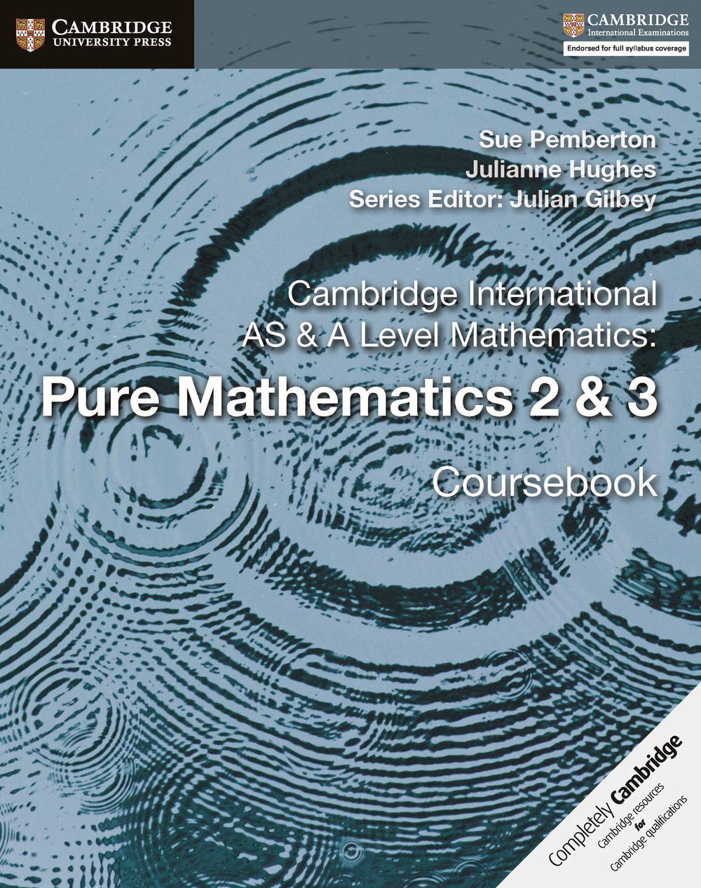Pure Mathematics 2 & 3 Coursebook - AS & A Level