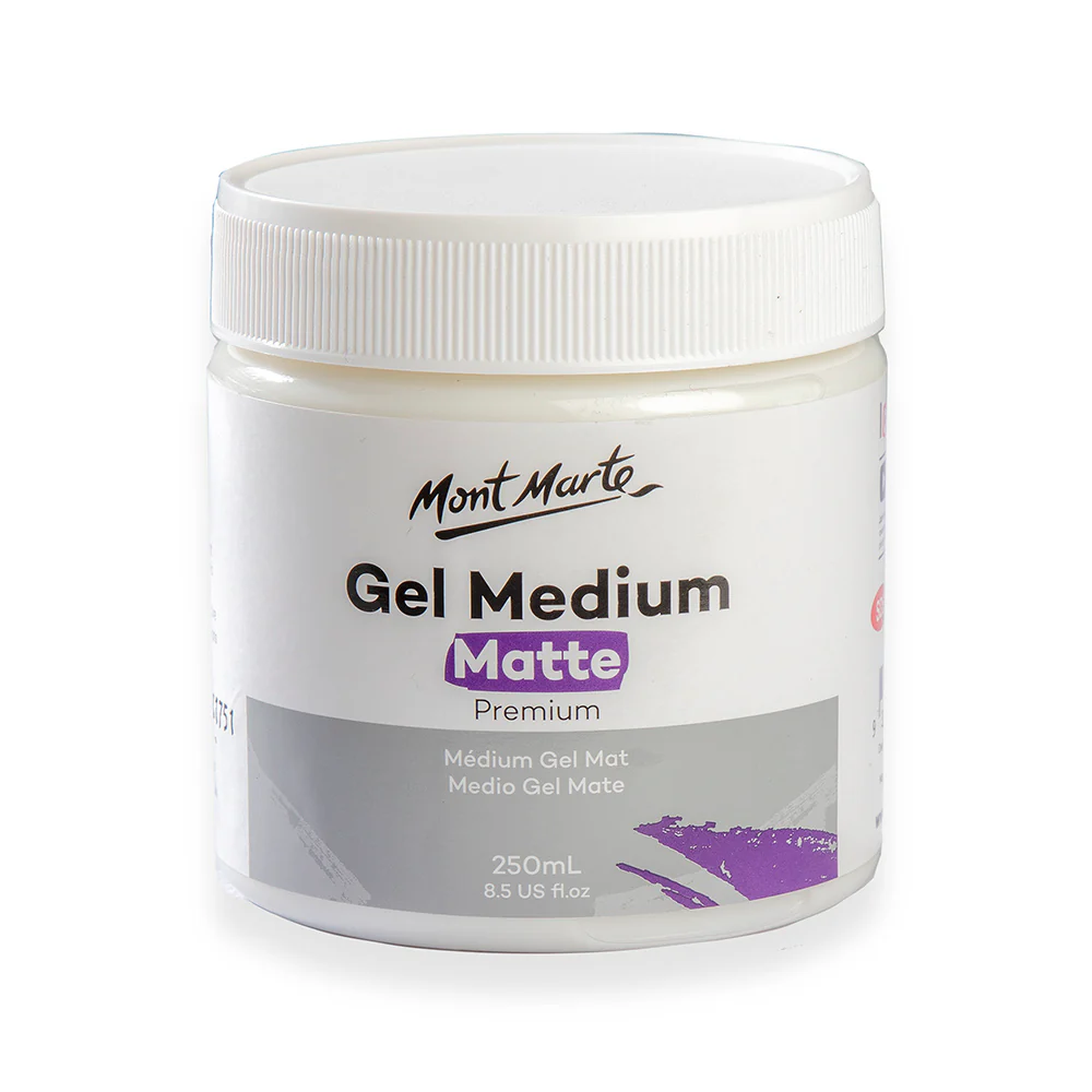 Gel Medium Matte 250ml Mont Marte