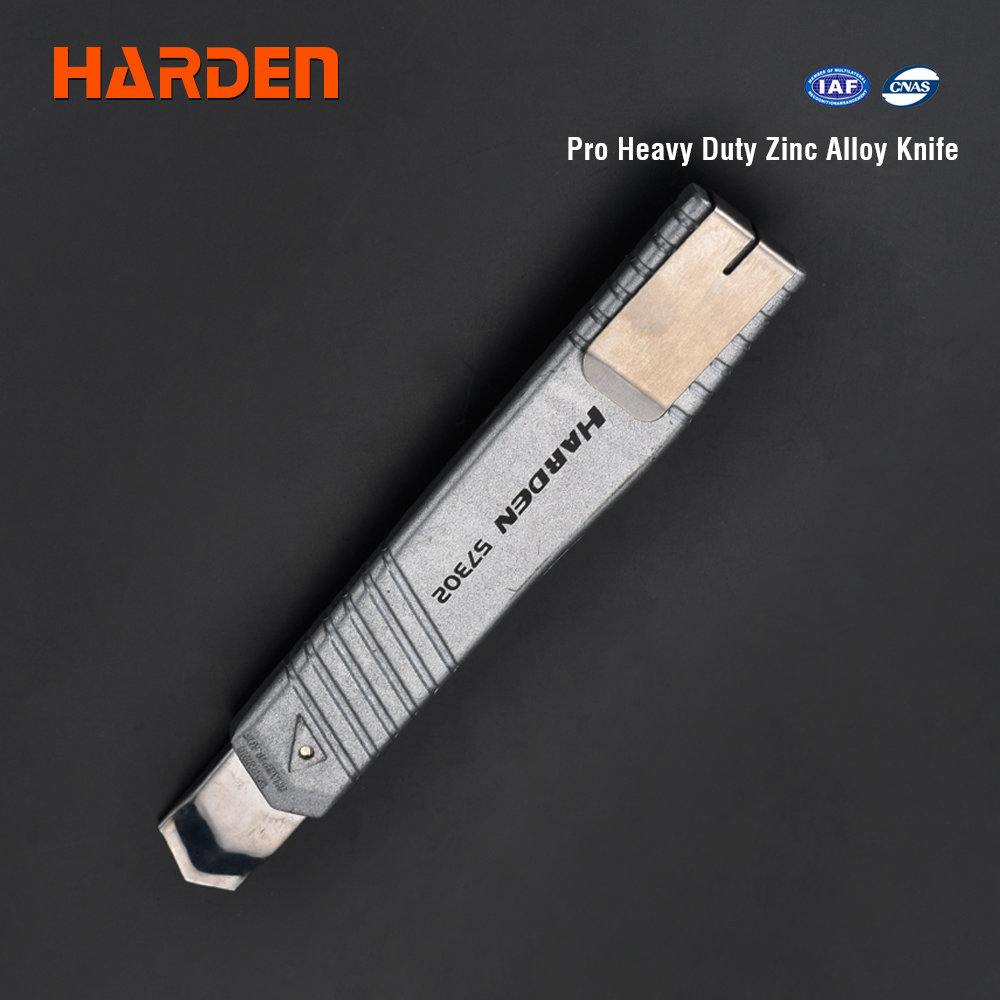 Knife 18mm Pro Alloy Heavy Duty Zinc HARDEN 570302