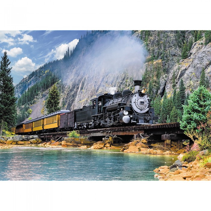 Puzzles -  500  - Mountain train