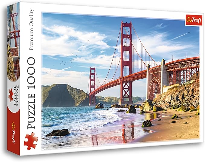 Puzzles -  1000  - Golden Gate Bridge. San Francisco. USA