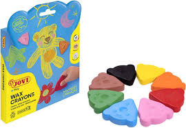 MY FIRST CRAYON 8 Craies A La Cire En Forme D'ours JOVI 948