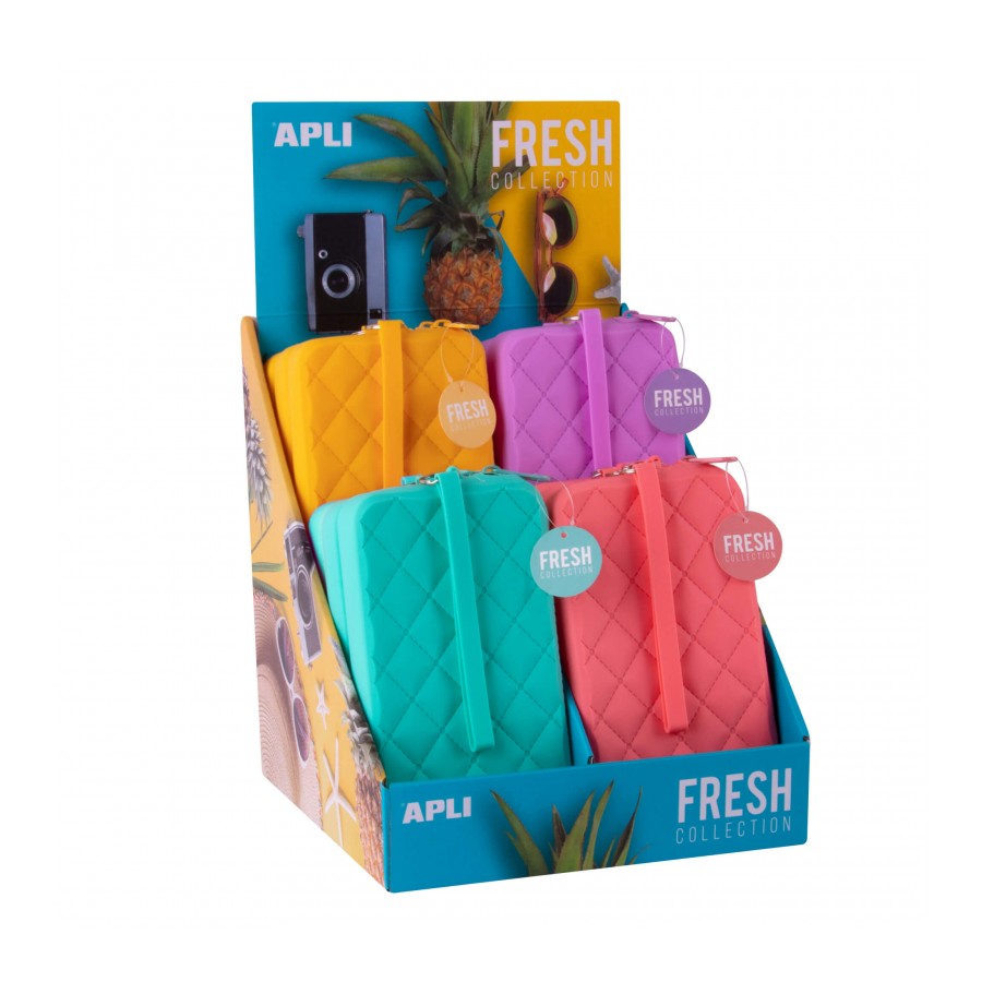Pencil Case Soft Fresh Collection Apli Ref 19148