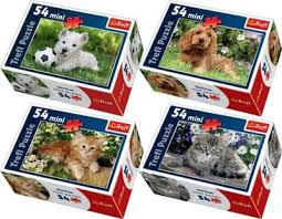 Puzzle 54 Mini Cute Pets Trefl 54118
