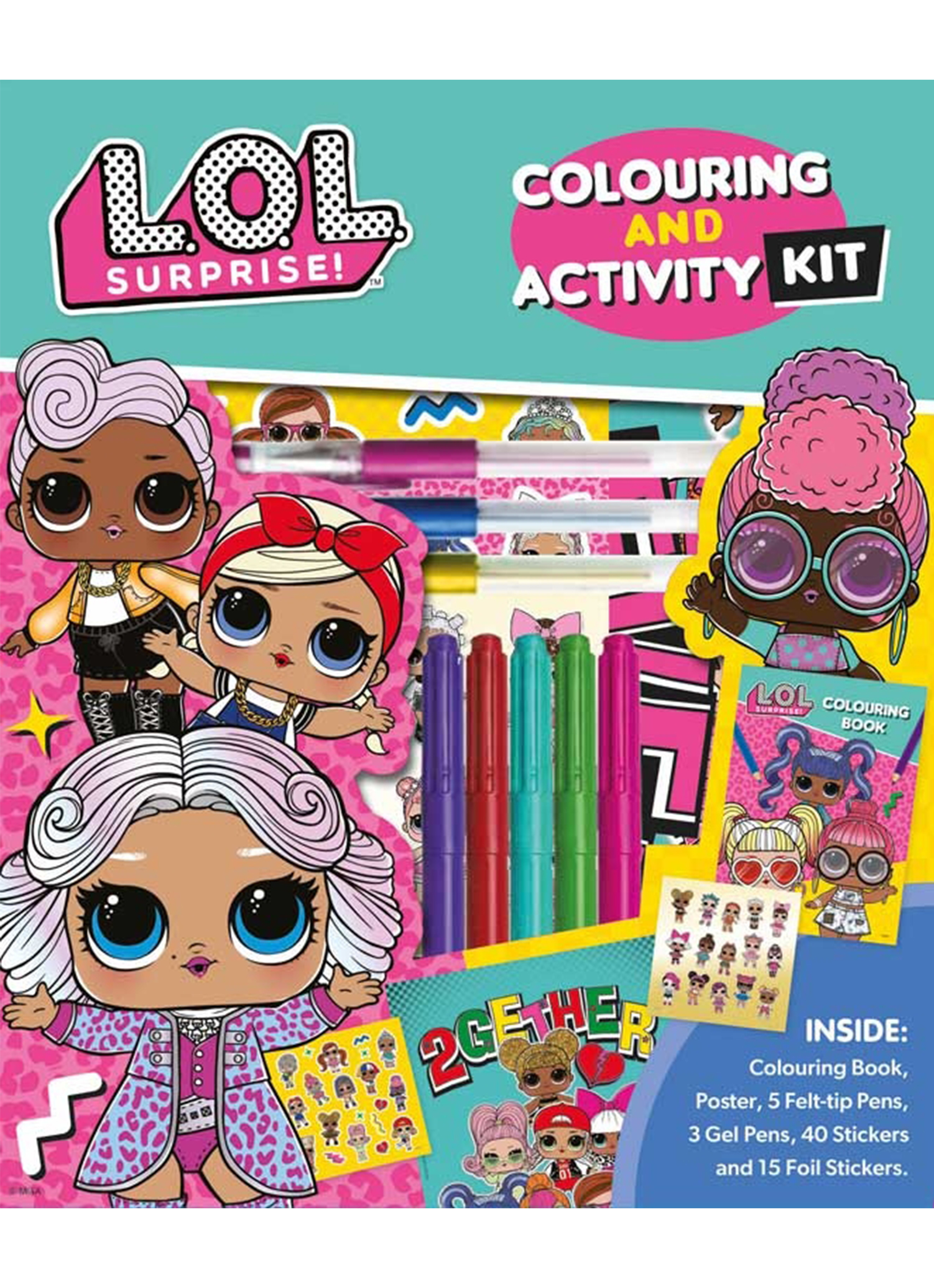 LOL Surprise Colouring & Activity Kit