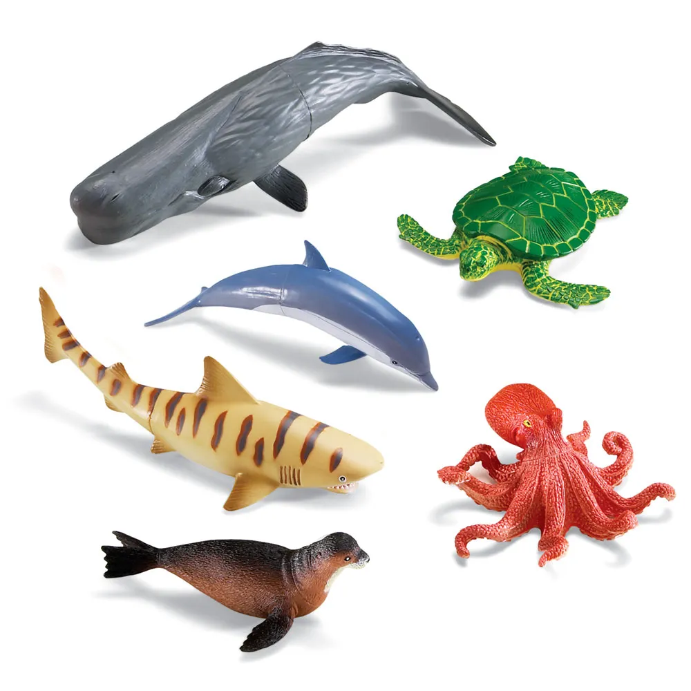 Jumbo Ocean Animals LEARNING RESOURCES LER0696