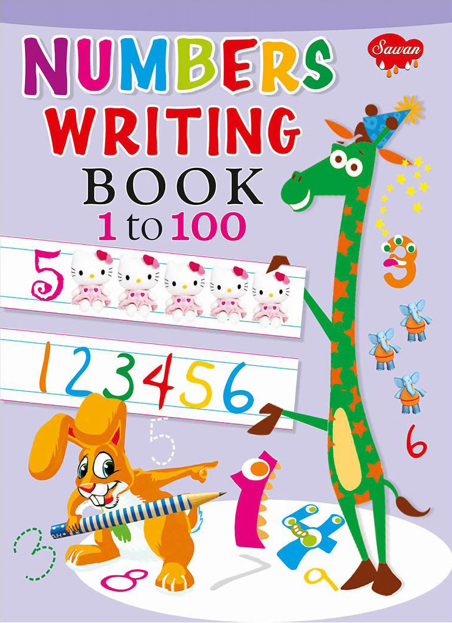 Numbers Writing Book 1 - 100