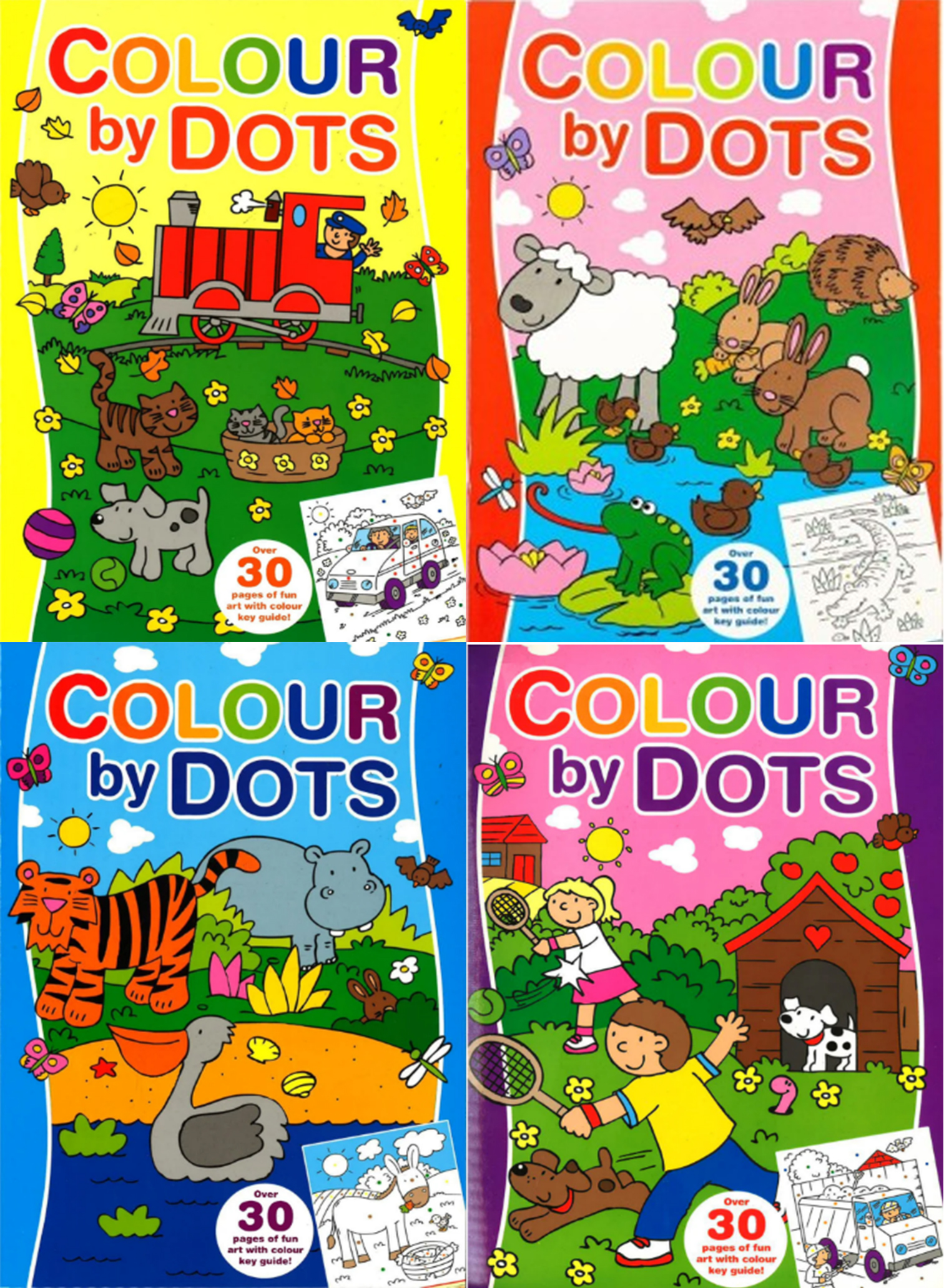 Colour By Dots