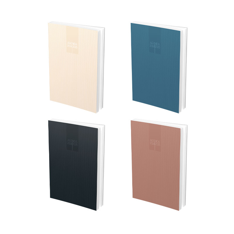 Agenda No Name 12x17 1JP 288PGS 26-27 Assorted Ref 7945