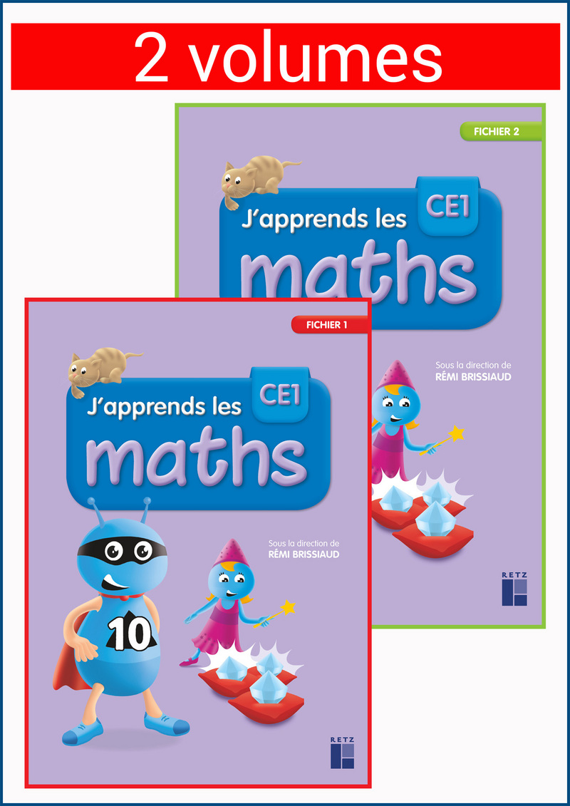 J'APPRENDS LES MATHS CE1-2 VOL