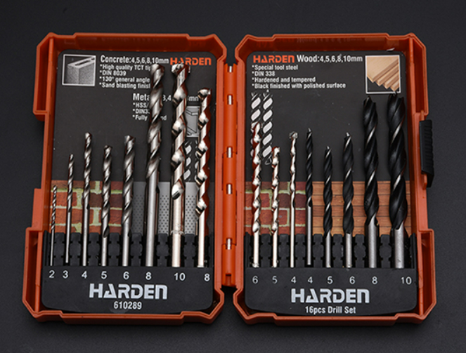 Harden 16Pcs Drill Set 610289