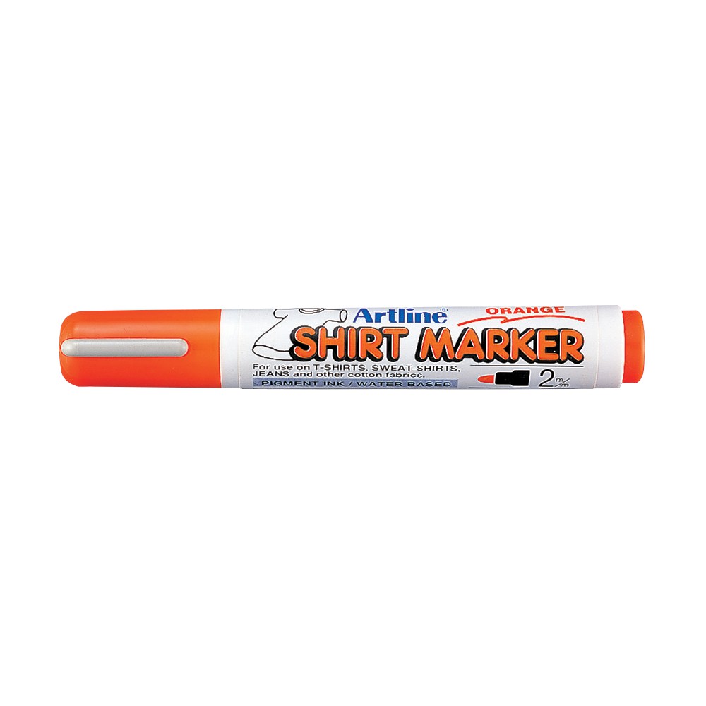 T Shirt Markers 2.0mm Fluo Orange Artline Ref EKT2
